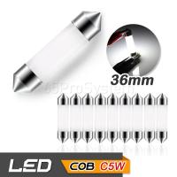 ราคา 65Infinite (แพ๊ค 10 COB C5W Ceramic 36mm) COB LED C5W Ceramic 36mm ไฟส่องป้ายทะเบียน 3W 220LM Super Bright สี ขาว (5106163969)