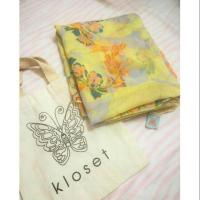 ราคา Kloset ผ้าพันคอ ของแท้ ล้าน% (786143695)