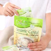 ราคา ۩●☇เครื่องดื่มธัญญาหาร ผสมงาดำ หวานน้อย (แพ็ค 5ซอง) Xongdur ซองเดอร์ (8946737993)