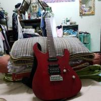 ราคา กีต้าไฟฟ้า cort solo series red color (746300358)
