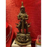 ราคา ท้าวเวสสุวรรณขนาดใหญ่ บูชาไว้กันคุณไสย เสริมบารมี ขุมทรัพย์มหาศาล ปัดเป่าสิ่งไม่ดี แถมบทสวดท้าวเวส+ธูปท้าวเวส (15995103989)