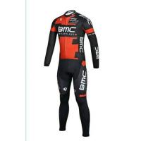ราคา ชุดปั่นจักรยานแขนยาว BMC ดำแดง (1263490179)