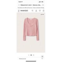 ราคา เสื้อแขนยาว Mango แท้ 100% (16305094262)