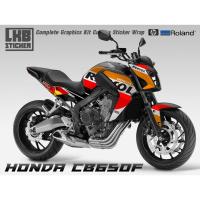 ราคา สติ๊กเกอร์แต่งลายรถ Honda Cb 650F 2015 ลาย REPSOL (22102424265)