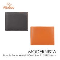 ราคา [Albedo] MODERNISTA DOUBLE PANEL WALLET 9 CARD กระเป๋าสตางค์หนังแท้ รุ่น MODERNISTA-MO00699/MO00674 (13141411182)