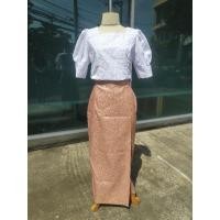 ราคา กระโปรงผ้าไทย กระโปรงผ้าไหม (5862032727)