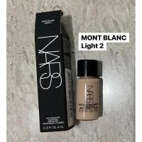 ราคา แท้ เคาน์เตอร์ไทย รองพื้นรุ่นใหม่ Nars light reflecting foundation 4ml #light2 สี MONT BLANC (15371846435)