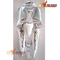 ราคา ชุดสี wave 125 i ไฟเลี้ยวบังลม (w125 i เก่า) MP108 เฟรมเวฟ125iเก่า เฟรมเวฟ 125 s บังลมไฟเลี้ยวบังลม สีขาวมุข (15208680425)