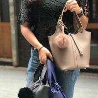 ราคา กระเป๋ารุ่น Picotin Set 2 ใบ แม่-ลูก +สาย 2 สาย+ปอม+กุญแจ (1886544401)