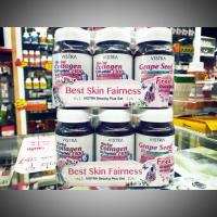 ราคา Vistra Best Skin Beauty Set ชุดผิว วิสตร้า collagen trpeptide1,300mg 2ขวด(60แคปซูล) ฟรี grape seed 20แคปซูล (1615158470)