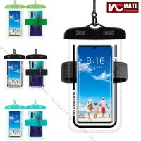 ราคา กระเป๋าใส่โทรศัพท์มือถือ Pvc กันน้ํา พร้อมสายคล้อง และสายคล้องแขน สําหรับ iPhone Samsung Ipx8 (19276473216)
