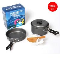 ราคา ชุดหม้อสนาม ปิคนิคแบบพกพา 8-in-1 สำหรับ 1-2 ท่าน หม้อสนาม DS-200 (17498602917)