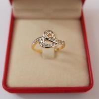 ราคา แหวนเพชรแท้หัวใจก้านไขว้ (1154235601)