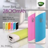 ราคา BLL 5106 พาวเวอร์แบงค์ 2800 mAh ดีไซน์วงรี ขนาดเล็กกะทัดรัด ของแท้ 100% (1023947948)