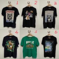 ราคา รวมเสื้อมือสอง ลายน้องแมว น้องหมา Cat&Dog สภาพ 90%+++ (23351424224)