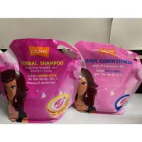 ราคา Lolane แชมพูกิโล แชมพูถุง ครีมนวด Herbal Shampoo โปรวิตามินบี 5 สีชมพู 2700มล. แชมพูช่างทำผม แชมพูรีฟิว (12495729847)