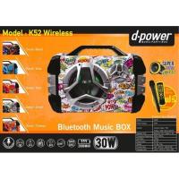 ราคา D-Power ลำโพงบลูทูธ รุ่นK52B Wireless Portable Bluetooth Speakers ฟรีแถมไมค์ลอย (1299758154)