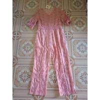 ราคา ส่งต่อจั๊มสูทขายาวผ้าฉลุงานป้ายNA NAไซส์Lมือ1 (7017264731)