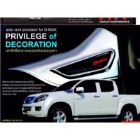 ราคา Side Vent Cover ครอบแก้มข้าง (แก้มข้าง)(งาน Fitt) โครเมี่ยม (Side Vent Cover ) /Isuzu D-max 2012   #5103 (726758361)