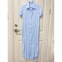 ราคา เดรสยาวงานป้ายNeeสีฟ้า (12878382940)