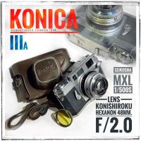 ราคา Konica 35 IIIA Rangefinder Vintage Camera 1960’s (11671866172)