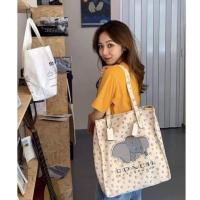 ราคา สินค้านำเข้า กระเป๋าผ้าCOACH DisneyS ปั๊มทุกจุด มีถุงผ้าให้ งานมีจำนวนจำกัด (7900913430)
