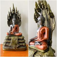 ราคา พระนาคปรก พระสุโขทัย ปางนาคปรก สี 3 กษัตริย์ พระประจำวันเสาร์ หน้าตัก 5”นิ้ว (17977086889)