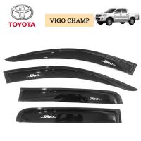 ราคา กันสาด/คิ้วกันสาด Toyota Vigo Champ 2012-2014 สีดำ (2314333618)