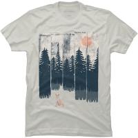 ราคา ออกแบบโดยมนุษย์ Men's A Fox In The Wildby Ndtank T-shirt - - : เสื้อผ้า รองเท้า & เครื่องประดับ (23069242013)