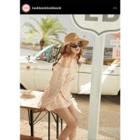 ราคา lookbooklookbook rebecca top grapefruit (18730441659)