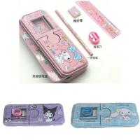 ราคา กล่องดินสอแม่เหล็กเปิดได้ 2 ด้าน มีเหลากบในตัว ชินนาม่อนโรล (cinnamonroll) (23340632222)