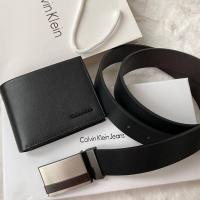 ราคา Calvin Klein Leather Belt & Wallet SetSetกระเป๋าสตางค์+เข็มขัด (9946503732)