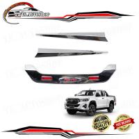 ราคา คิ้วไฟเบรคดวงที่3 +ดาบท้าย สีโครเมี่ยม โลโก้แดง 3 ชิ้น Toyota Hilux Sr5 Revo Rocco Z-Edition (5383798239)
