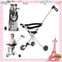ราคา รถเข็นเด็ก 3ล้อ/5ล้อ แบบใหม่แข็งแรง พกพาสะดวก พับเก็บได้ (5923783613)