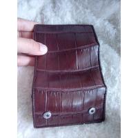 ราคา กระเป๋าเก็บกุญแจหนังจระเข้แท้ สีน้ำตาล (8048726903)