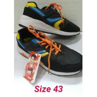 ราคา BAOJI รองเท้าลำลองผู้ชาย clearance sale รหัส 011 สีดำ เชือกส้ม (2722912111)