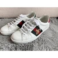ราคา Used !!! Gucci Ace Embroidered Bee US7.5 (21053316337)