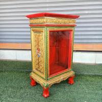 ราคา ตู้บริจาค ตู้รับบริจาค แบบทองเก่าโบราณ หน้ากว้าง 40 x ลึก 30 x สูง 60 ซม. ออกแบบประณีต สวยงาม (22424247283)