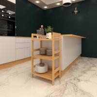 ราคา ชั้นเอนกประสงค์วางของ ชั้นไม้ยางพารา #ไม้ยางพาราแท้ แบรนด์ DiO Wood (3271936366)