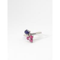 ราคา แหวนพลอยแท้ ไพลิน ทับทิม ตัวเรือนเงินแท้ ส่งฟรี (363116684)