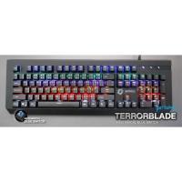 ราคา KEYBOARD (คีย์บอร์ด) PENTAGONZ TERRORBLADE [RGB] (963523591)