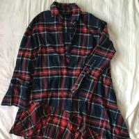 ราคา เดรสลายสก็อต zara แท้ (2555598155)