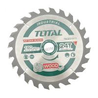 ราคา Total ใบเลื่อยวงเดือน ตัดไม้ 6.1/4 นิ้ว 24 ฟัน รุ่นงานหนัก รุ่น TAC231311 ( TCT Saw Blades ) ใบเลื่อย ใบตัดไม้ (13971242015)