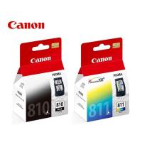 ราคา โค้ด ลด .- ไม่มีขั่นต่ำ ตลับหมึกอิงค์เจ็ท Canon แท้ รุ่น PG-810 หมึกดำ และรุ่น PG-811 หมึกสี ของแท้100% (10929653920)