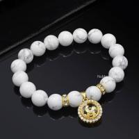 ราคา กำไลข้อมือหินฮาวไลท์ ประดับจี้กังหันแชกงหมิว เสริมสิริมงคล เสริมโชค ลาภ เงินทอง#148 (5054859917)