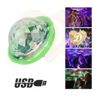 ราคา Mini ไฟเทคUFO ไฟเทค ไฟเธค ไฟเทคจิ๋ว ไฟเทคUSB ไฟเทคกระพริบตามเสียง magic ball light ไฟเธคกระพริบตามเสียง (6802545102)