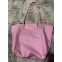 ราคา ส่งต่อ longchamp LePliageสีขมพูนมหายาก หูยาว sizem ช้อปเรียก L แท้ (23156317677)