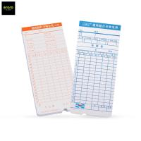 ราคา ERORO บัตรตอกเข้างาน ใช้ได้กับ เครื่องตอกบัตรได้ทุกรุ่น บัตรลงเวลาพนักงาน บัตรลงบันทึกเวลา 50 ใบ (16625739601)