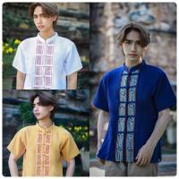 ราคา เสื้อพื้นเมืองผ้าฝ้ายผู้ชาย (19932668185)