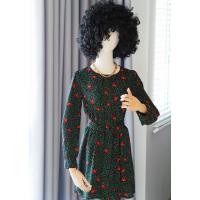 ราคา มินิเดรสเดรสสั้นสีเขียว เข้มลายดอกแขนยาวแบรนด์ CPS Chaps ซีพีเอส แช็ปsize xsเนื้อผ้าดีลื่นใส่สบายใส่ทำงานใส่เที่ยวก็ได้ (4581301610)